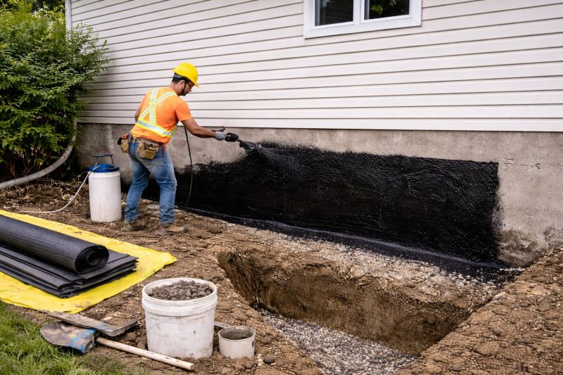 Wall Waterproofing in Fredericksburg, VA