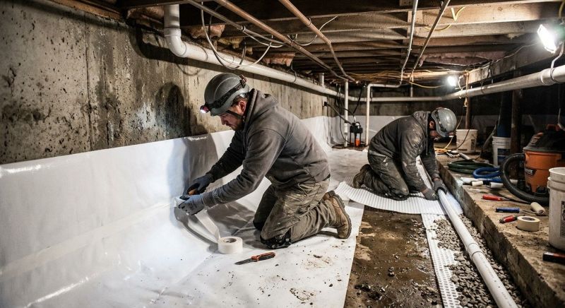 Basement Water Prevention in Fredericksburg, VA