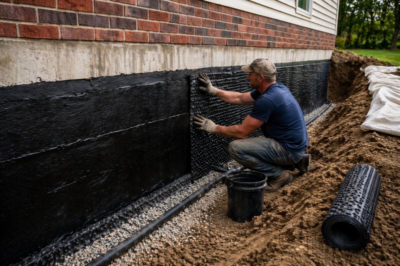 Foundation Waterproofing in Fredericksburg, VA