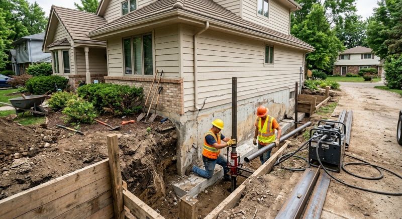 Home Foundation Repair in Greenville, SC
