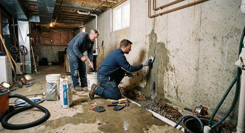 Leaking Basement Repair in Fort Wayne, IN